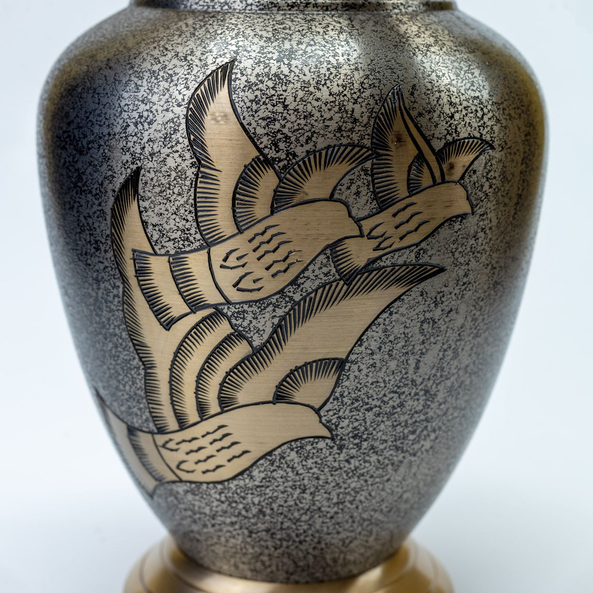 Flying Hummingbird Customized deals Adult Solid Brass Funeral Cremation Urn with Personalized Engraving