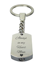 Always in my Heart Mam Cremation Urn Keychain Keyring