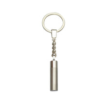 Cylinder Cremation Urn Keychain Keyring - Optional Personalisation