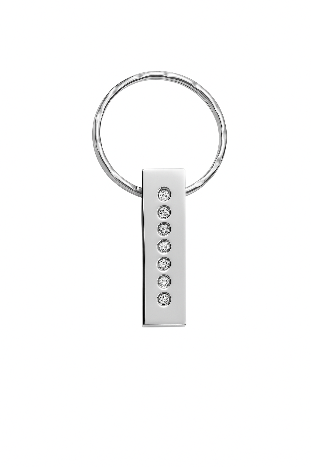 Crystal Cremation Urn Keyring with Optional Personalisation