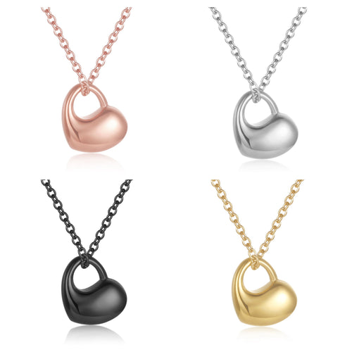 Hole in my Heart Link Chain Urn Necklace with Optional Personalised Engraving