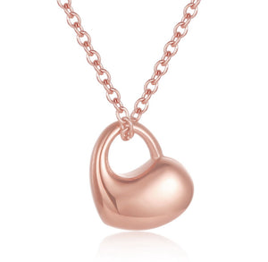 Hole in my Heart Link Chain Urn Necklace with Optional Personalised Engraving