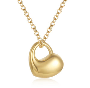 Hole in my Heart Link Chain Urn Necklace with Optional Personalised Engraving