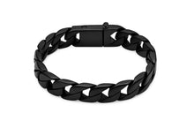 Stainless Steel Men's Motorcycle Chain Urn Bracelet with Optional Personalised Engraving