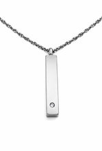 Silver Quantum Crystal Cremation Urn Pendant - Optional Personalisation