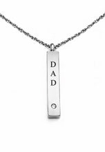 Silver Quantum Crystal Cremation Urn Pendant - Optional Personalisation