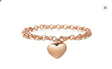 Heart Link Chain Urn Bracelet with Option Personalised Engraving