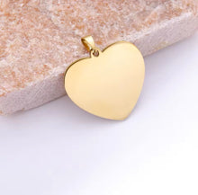 Premium Heart Shaped Cremation Urns Tags - Engraved