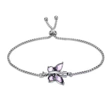 Butterfly Cremation Urn Adjustable Bracelet with Option Personalised Engraving