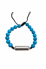 Adjustable Casual Lava Stone Urn Bracelet - Memorial Ash Keepsake Jewellery - With Optional Personalised Engraved