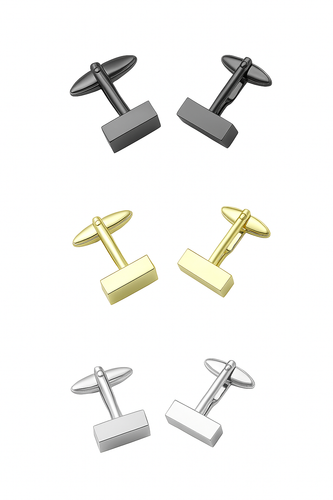 Cuff Links to hold Cremation Ashes - With Optional Personalisation