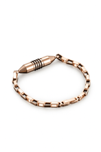 Rose Gold Steel Cremation Urn Bracelet