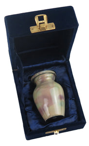 Miniature Army Green Camo Keepsake Urn