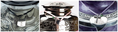 Cremation Urns Tags - Engraved