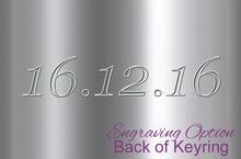 Crystal Heart Cremation Urn Keyring Keychain