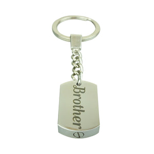 "Brother" Personalised Cremation Ashes Urn Keyring | Love to Treasure