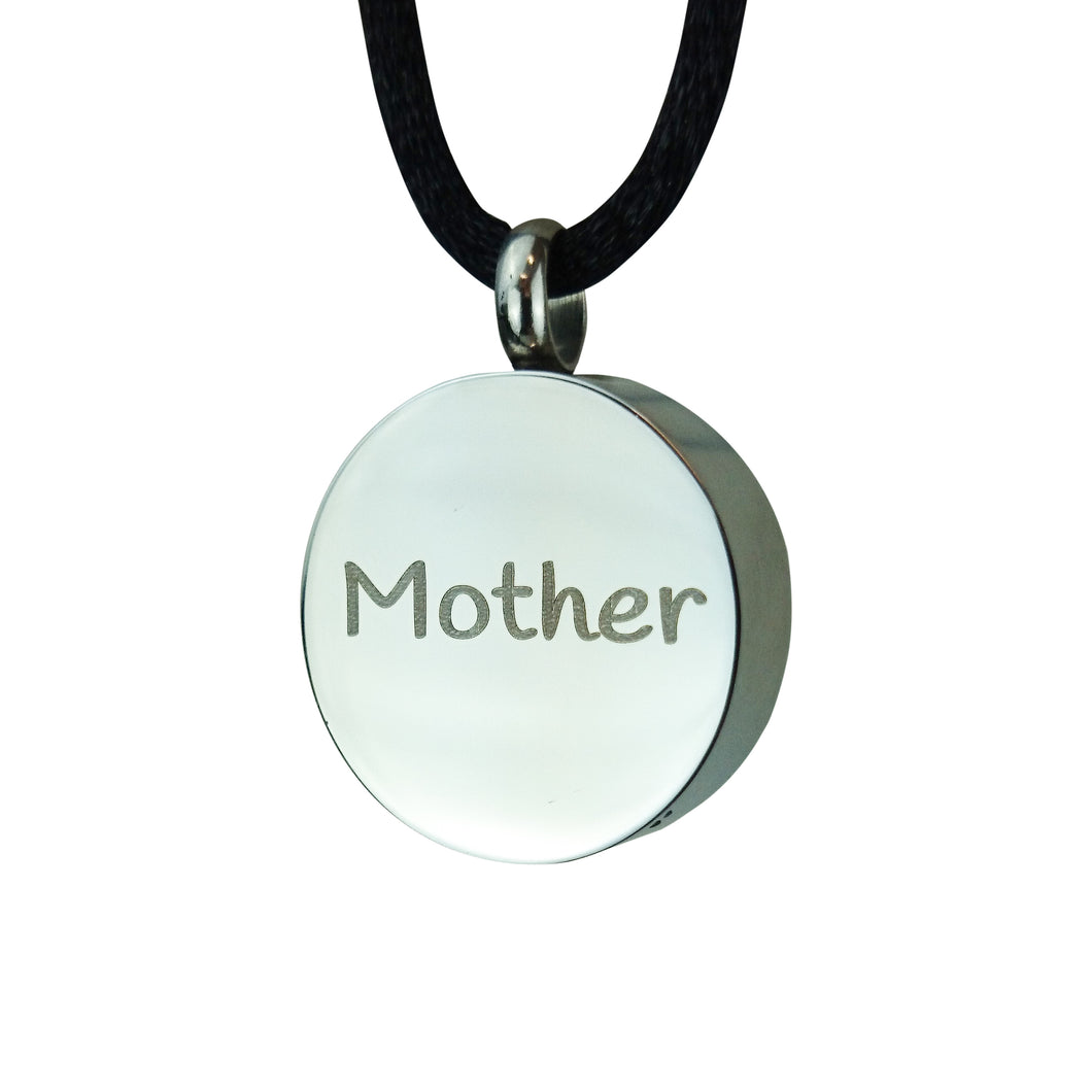 Mother Cremation Urn Pendant