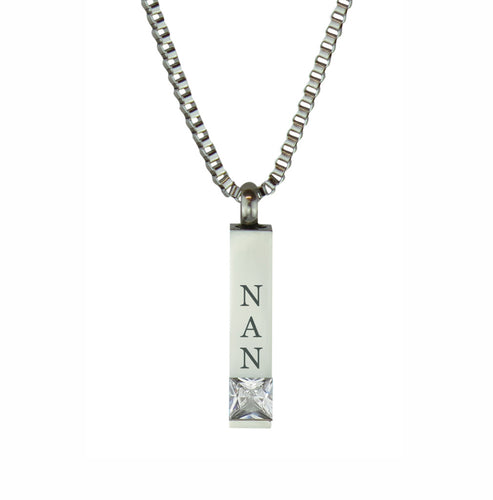 Nan Quantum Crystal Cremation Urn Pendant