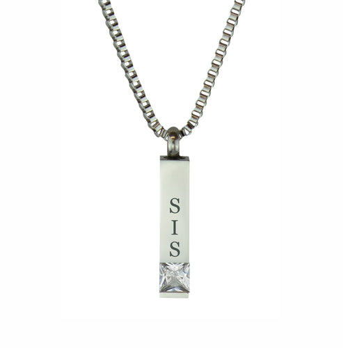 Sister Quantum Crystal Cremation Urn Pendant