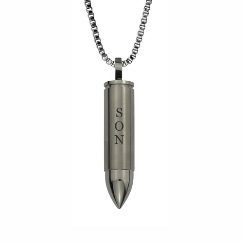 Son Bullet Cremation Urn Pendant