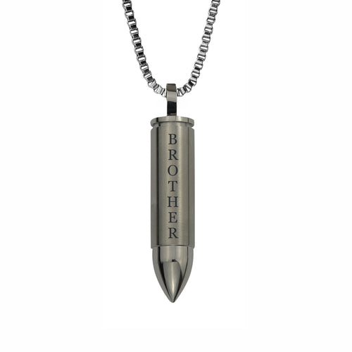 Brother Bullet Cremation Urn Pendant