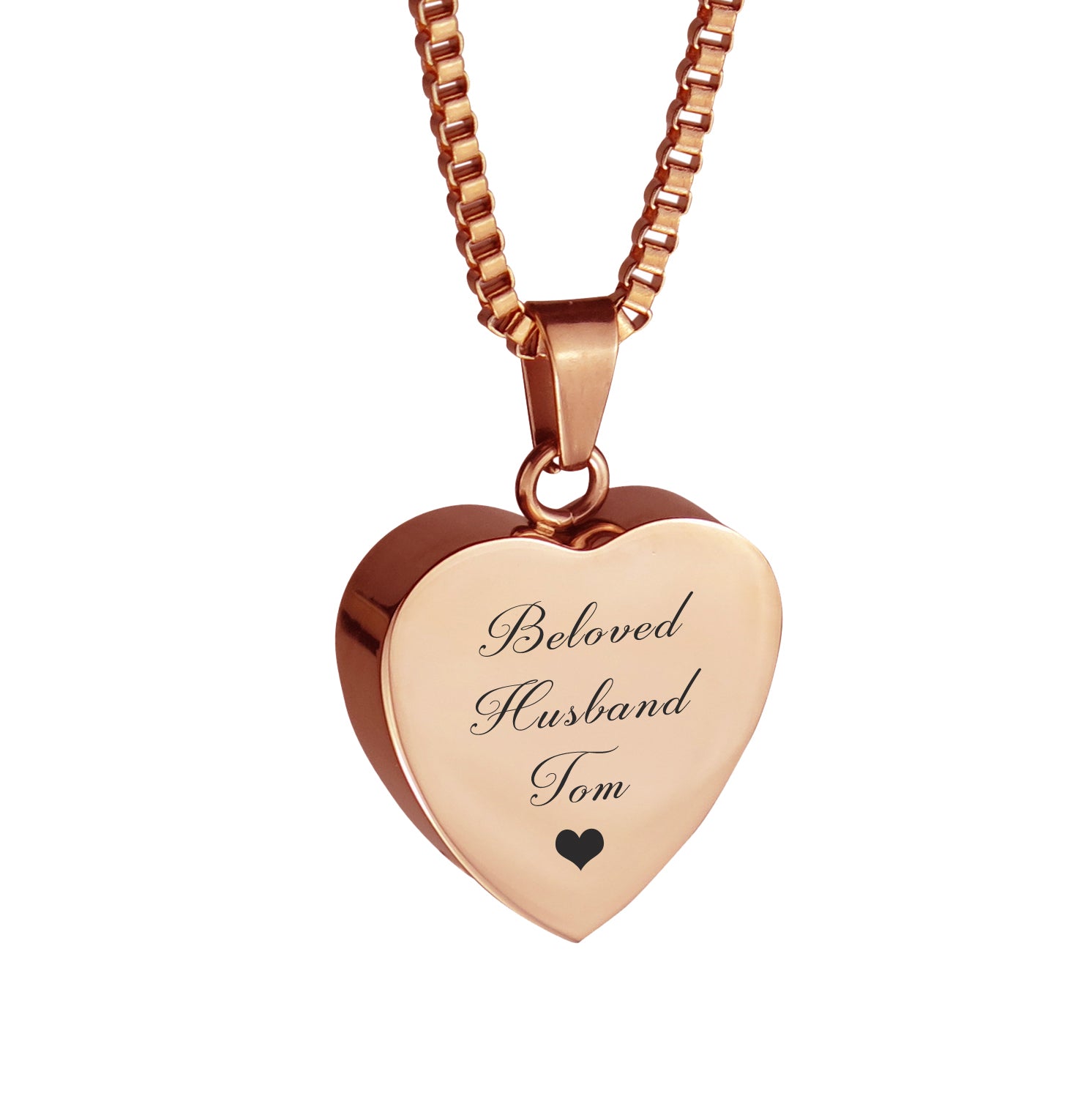 Always in my Heart Locket Urn Necklace - Keepsake Jewelry for Cremation  Ashes | eBay