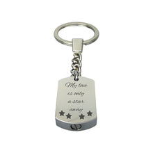 My Love Is Only A Star Away Cremation Urn Keychain Keyring