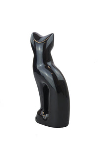 Black Cat Urn for Pet Cat Ashes | Love to Treasure