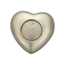 In Loving Memory Baby Personalised Silver Heart Brass Keepsake Urn