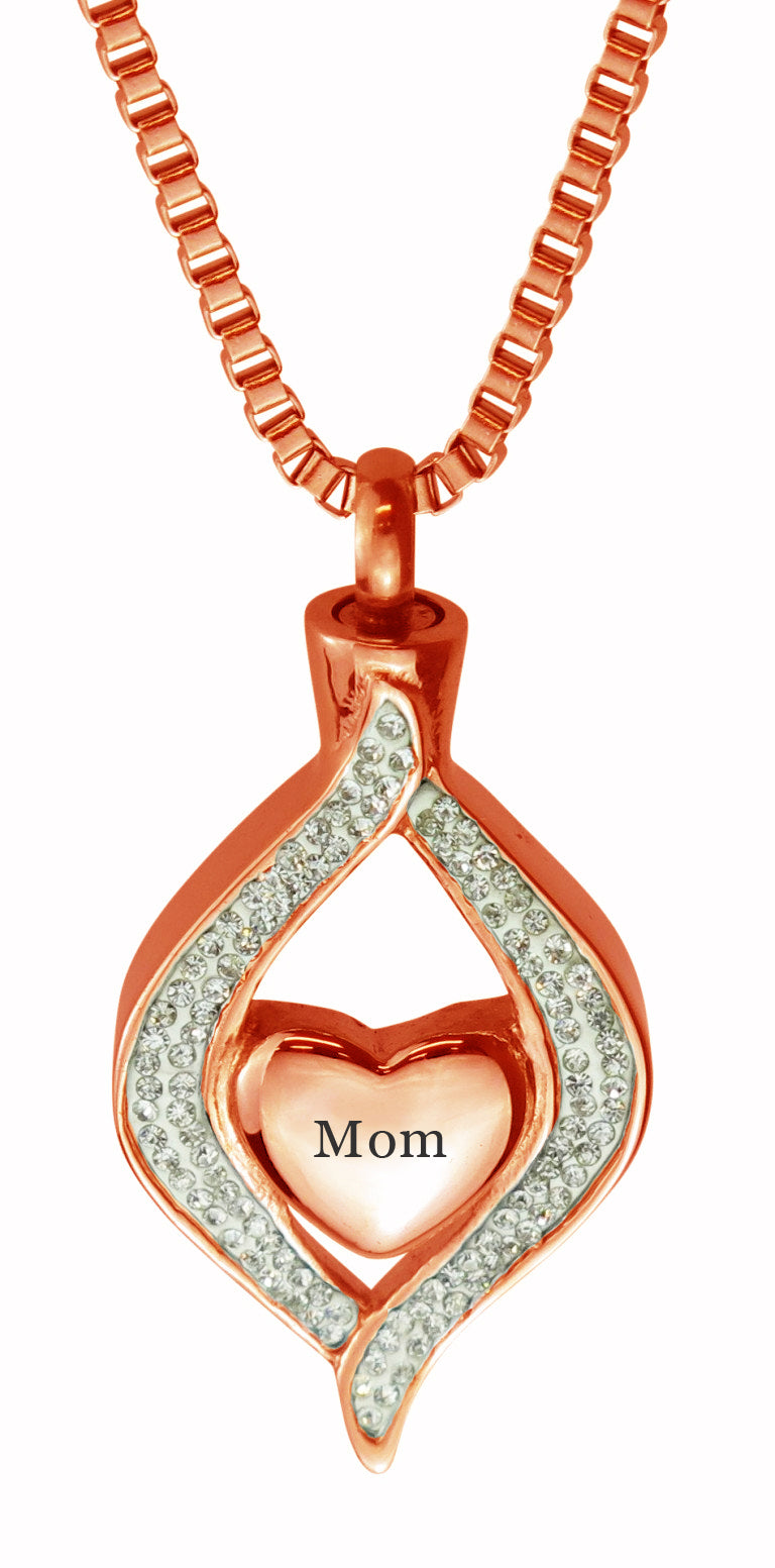 Gold Plated Mum And Me Jigsaw Puzzle Heart Necklace Set - Ellie Ellie