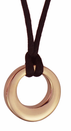 Rose Gold Agogo Cremation Urn Pendant