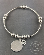 Sterling Silver Family Circle Stacking Bracelet