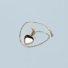 9ct Gold Heart Cremation Urn Pendant